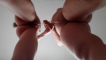 Hey, wanna watch us rub clits with chopsticks?