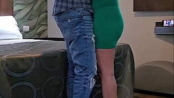 For Valentine's Day I give my curvy aunt a wig and she lets me fuck her while husband watches.