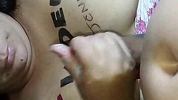 esposa caliente indulges in amateur masturbation and sex on the bed with her partner