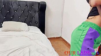 New home tutor guides teen through intense science session with passionate focus and wet excitement.