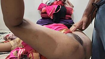 indian desi woman enjoys intimate session with partner in hindi audio