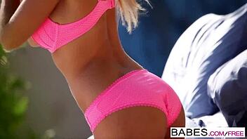 Chikita stars in the latest Babes clip wearing a pink bikini – what do you think of her look?