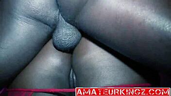 hard anal pounding hits ebony bbw with big ass in doggystyle rough sex