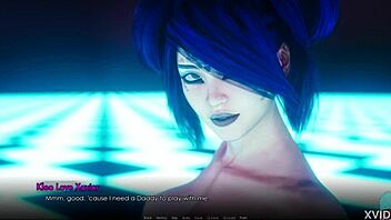 futa kleo takes it hard in the ass during this intense futanari gameplay. city of broken dreamers brings wild anal action with cumshots.