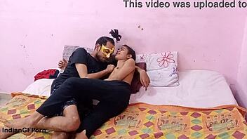 Skinny Indian Teen Takes Huge Cock Deep in Tight Pussy for Rough Hardcore Fucking and Cumshot