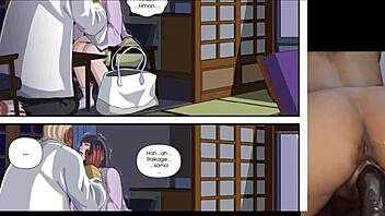 Naruto Becomes Cuckold Taking Hinata To Hot Springs In Anime Hentai Comic Scene