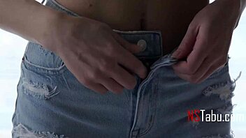 oh man this super hot brunette teen got tired of hints so she droped her panties for seduction