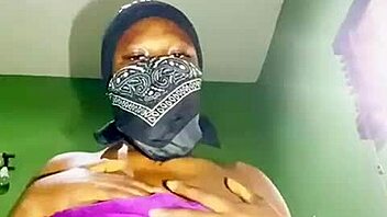 Oh wow, she got so horny and started playing with her tight pussy right away!