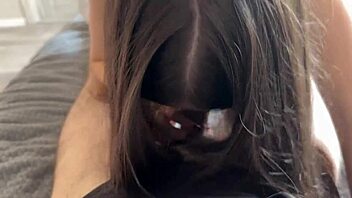 i love that morning cumshot on her ass after quick homemade sex with my friend