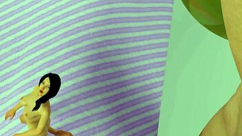 Helga Dominates Ava By Binding Her And Farting Intensely