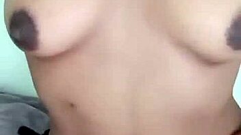 African Kenyan Milf Contrasts Yummy Tits With Solo Webcam Squirting Tease