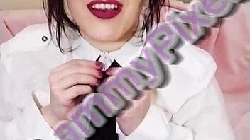 why does lammy pixel dress so sexy for school while dreaming of intimate moments?