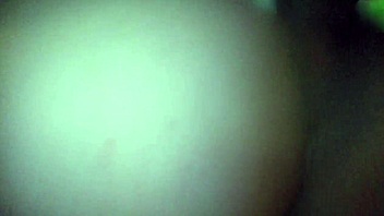 missionary rough fuck and creampie to cheating latina wife then quick motel clothes-on pounding