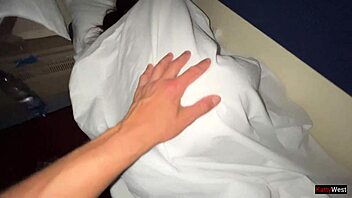 hey did this girl wake up on the public train from penetration into her wet pussy?