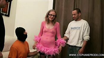 Teaser for Christine's Belgian mini gang-bang - who's joining the amateur banging fun?