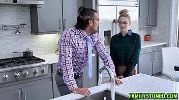 Punishing naughty blonde teen with rough pussy fingering!