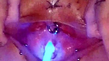 Amateur beauty with big natural tits trains her body in winter special show