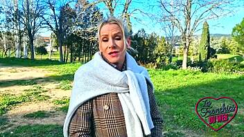 Victoria Belle francuska milf w seksownej bieliźnie z wielkimi cyckami i wąską talią pragnie więcej akcji!