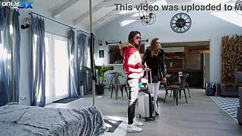 Hey, check out Angel Emily and Mike Angelo diving into some intense rough anal action in one wild night