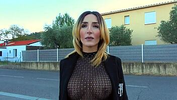 Soraya Coquine With Big Tits Dives Into Interracial Fantasy With Massive Cock In Doggystyle Action