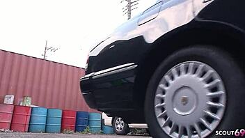 Japanese Nympho Taxi Driver Seduces Boy For Public Car Fuck