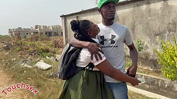 Chubby Student Takes Monster Cock Deep In Uncompleted Building Fuck