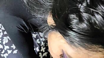 curvy brunette latina craves rough anal creampie riding