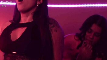 these girls dive deep into intense sex sessions blending foot fetish play with domination and squirting in the bathroom