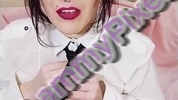 why does lammy pixel dress so sexy for school while dreaming of intimate moments?