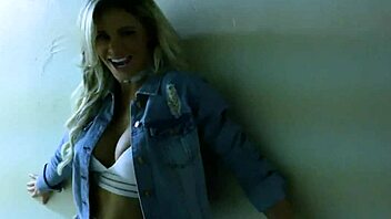 Blonde Pornstar Jessa Rhodes Craves Rough Hardcore Fucking in Fishnets on Top!