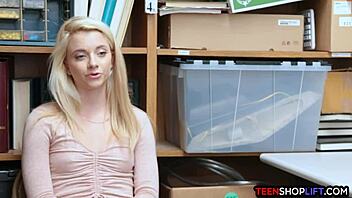 Tiny Teen 18+ Makes a Deal With LP Officer After Stealing