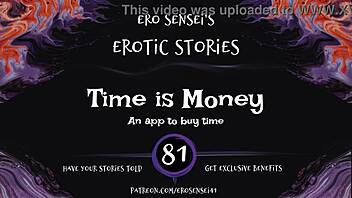 Time turns into cash in this erotic audio session