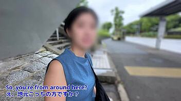Local Bus Stop Pickup Leads To Intense Creampie With Japanese Amateur Beauty