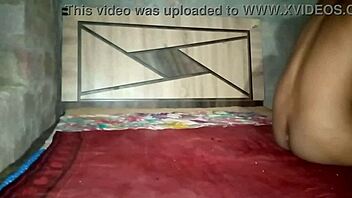 Curvy village wife teases with her smooth ass shaking in homemade chudai