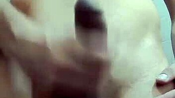 skinny guy masturbates solo with his big cock in workplace bathroom