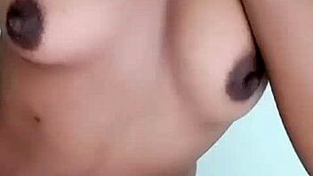 African Kenyan Milf Contrasts Yummy Tits With Solo Webcam Squirting Tease