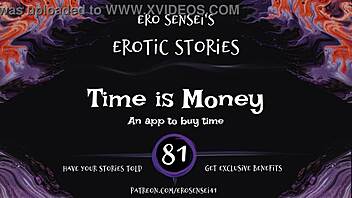 Time turns into cash in this erotic audio session