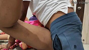 indian desi woman enjoys intimate session with partner in hindi audio