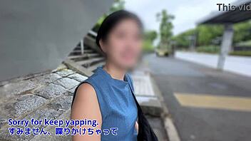 Local Bus Stop Pickup Leads To Intense Creampie With Japanese Amateur Beauty