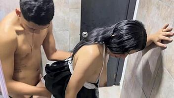 Do you want me to fuck this cute girl and cum inside her tight pussy?