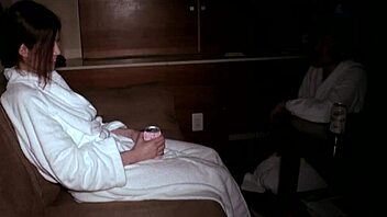 Why are these two getting so entangled in that thick amateur bath on hidden cam?