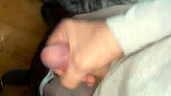 oh yeah my dick is hiding while i masturbate this cum load out
