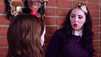 i-i'm the evil queen dominating that whore princess in wild threesome