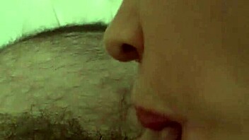 Monika fox, give blowjob and handjob to this small cock until cum