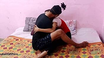 Skinny Indian Teen Takes Huge Cock Deep in Tight Pussy for Rough Hardcore Fucking and Cumshot