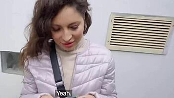 i picked up big tits helina dream for public blowjob and pov sex with my big dick outdoors