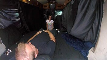 damn hazel haze gets fucked hard in that van