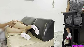 slutty latina tricked into doggystyle pounding by hung older guy