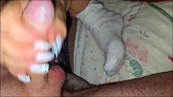 Sock FETISH FUCKING With Curvy Mature Blonde