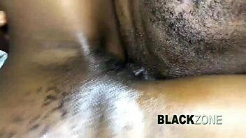 I Feel So Thrilled As African Teen Housemaid Gets Creampied From Behind